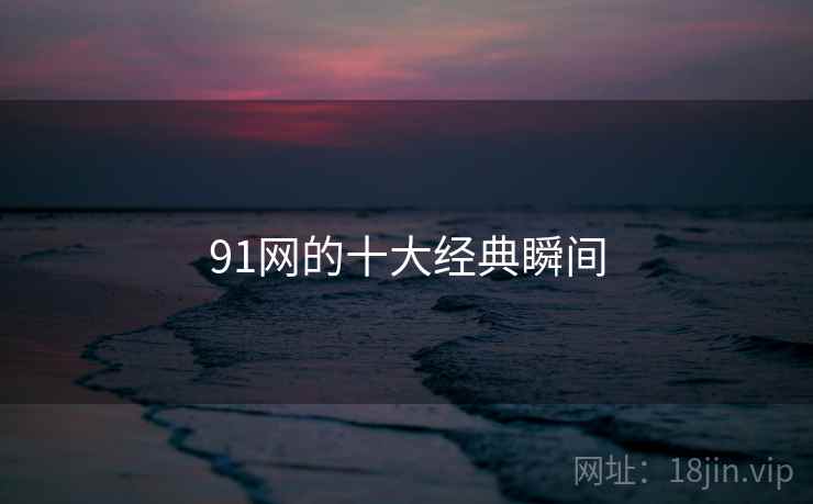 91网的十大经典瞬间