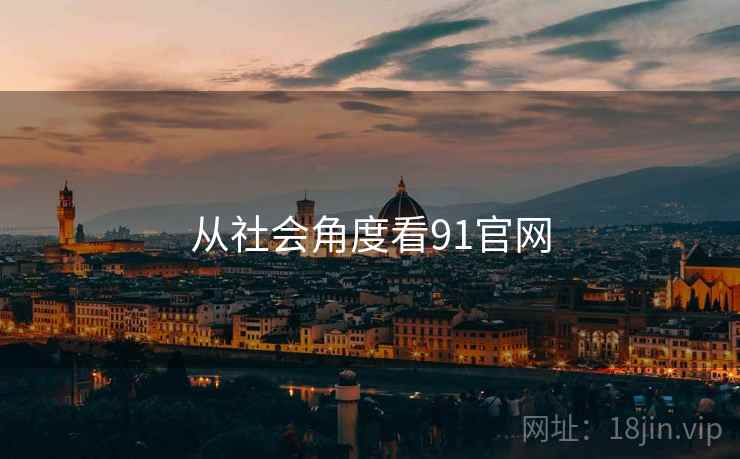 从社会角度看91官网