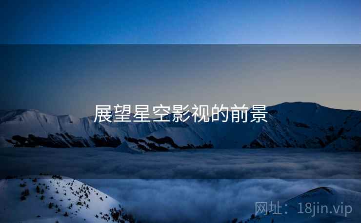 展望星空影视的前景