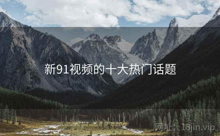 新91视频的十大热门话题