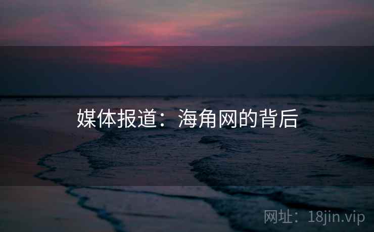 媒体报道：海角网的背后